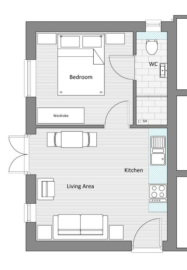 Beautiful Modern Apartment In Bath Exterior foto